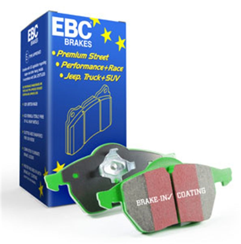 EBC 13+ FR-S, 86, BRZ, 22+ GR86 Scion FR-S 2 Greenstuff Front Brake Pads